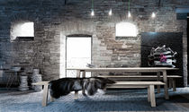 contemporary solid wood table NT 1 Sch&uuml;ller M&ouml;belwerk KG