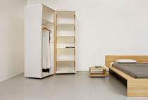 contemporary solid wood wardrobe QUARTIER Sanktjohanser