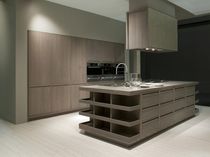 contemporary solid wood / wood veneer kitchen ANTHEA  GRATTAROLA