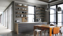 contemporary solid wood / wood veneer kitchen  Henrybuilt