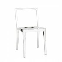 contemporary stacking chair ICON by Philippe Starck emeco