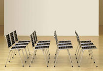 contemporary stacking chair by Andreas Christen  Lehni