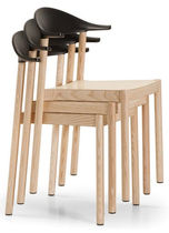 contemporary stacking chair MONZA by Konstantin Grcic PLANK