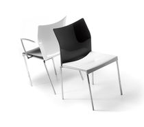 contemporary stacking chair KALEIDO QuattroQuarti