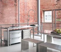 contemporary stainless steel kitchen  PHILIPP PLEIN