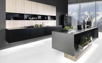 contemporary stainless steel kitchen TIO-KERNESCHE rational einbaukuechen