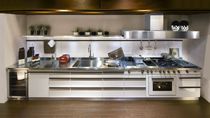 contemporary stainless steel kitchen AVANT GARDE WHITE J. Corradi