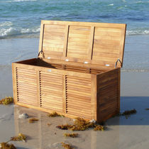 contemporary stool LE SPA TEAK STORAGE BOX AND STOOL Infinita Corporation