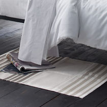 contemporary striped rug in cotton NATURAL STRIPE DESIGNERS GUILD