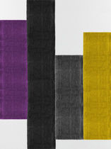 contemporary striped rug in wool (handmade) PIECES DE L.A. By Second Studio