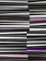 contemporary striped rug in wool (handmade) SOLYANKA CLUB By Second Studio