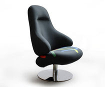 contemporary swivel armchair SUPERDUMBO by Arch. Pio, Tito Toso Rossi di Albizzate