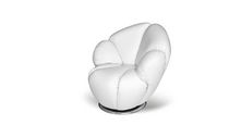 contemporary swivel armchair KAUTSCH by Carolin Fieber BRETZ WOHNTRAUME