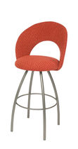 contemporary swivel bar chair BISCOTTI Trica