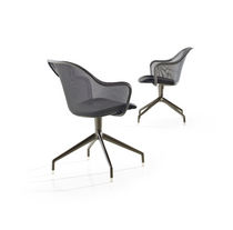 contemporary swivel chair by Antonio Citterio IUTA B&B Italia