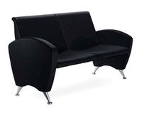 contemporary synthetic leather sofa TIFFANY Ares Line