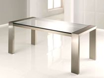 contemporary table (glass top) VISTA by KAPDesign KAP International