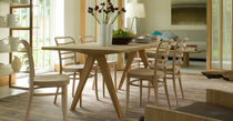 contemporary table in certified wood (FSC-certified) VICTORIA by Terence Conran BENCHMARK