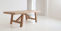 contemporary table in certified wood (FSC-certified) OSCAR by Benchmark BENCHMARK