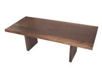 contemporary table in reclaimed wood SOLID WALNUT Rotsen Furniture