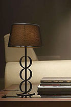 contemporary table lamp (fabric) LONDON  COIM