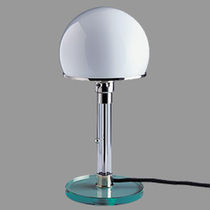 contemporary table lamp (glass) WG 24 by Wilhelm Wagenfeld  Tecnolumen