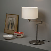 contemporary table lamp (nickeled brass) HANSEN by George W. Hansen METALARTE