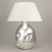 contemporary table lamp (fabric) CRYSTAL GLASS : POSSAGNO VASE VAUGHAN