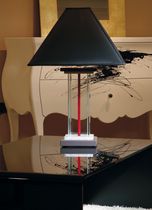 contemporary table lamp (fiberglass) CRYSTAL by Luca Rubbo WEMI