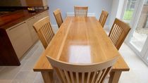 contemporary table in certified wood (FSC-certified)  Norfolk Oak Ltd