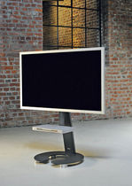 contemporary TV cabinet with casters ART111 Wissmann-Raumobjekte