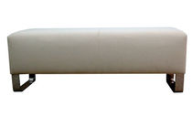 contemporary upholstered bench SILVERSTONE Ka-International
