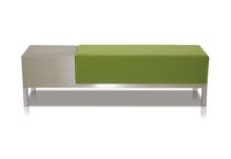 contemporary upholstered bench BOXX by Jose Pascual Boxx Furniture
