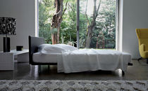 contemporary upholstered double bed MILANO by De Pas, D'Urbino & Lomazzi Zanotta