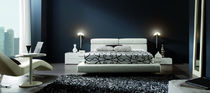 contemporary upholstered double bed SHANGAI Gamamobel