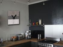 contemporary wall clock CIMAISE 60/60 NATHALIE BE
