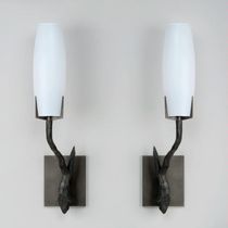contemporary wall light (bronze) INTERIOR : TWING 1 ARM VAUGHAN