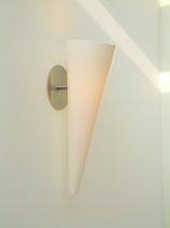 contemporary wall light (copper, handmade) ALVA: FLAROE W by ack Woolley & David Edgerley Monnalisa