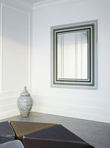 contemporary wall mirror ILLUSION by Ann Grymonpon Reflect +