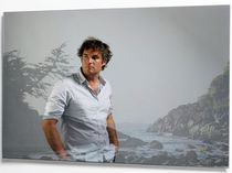 contemporary wall mirror TIDE POOL by Jason Miller Triode Design