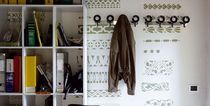 contemporary wall mounted coat-rack HOO by Pastorino & Suarez CASAMANIA