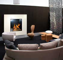contemporary wall-mounted fireplace (bioethanol open hearth) GRANDE OPERA  direct chemin&eacute;e