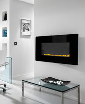 contemporary wall-mounted fireplace (gas closed hearth, vent-free) SORRISO Superior Fires