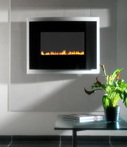 contemporary wall-mounted fireplace (gas closed hearth, vent-free) CORINTHIA  Superior Fires