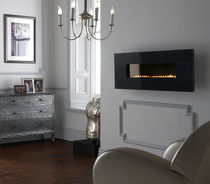 contemporary wall-mounted fireplace (gas closed hearth, vent-free) GRAND GRANITE Superior Fires