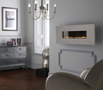 contemporary wall-mounted fireplace (gas closed hearth, vent-free) GRAND FONTAINEBLEAU Superior Fires