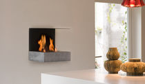 contemporary wall-mounted fireplace (bioethanol open hearth) S-FIRE 30 by Richard Schipper TULP firemakers
