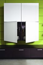 contemporary wall-mounted lacquered sideboard DAKOTA P2A Sicea