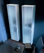 contemporary wall-mounted metal sideboard BEAUTY by Opera design Ycami