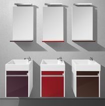 contemporary wall-mounted washbasin cabinet YEDİSU ORKA